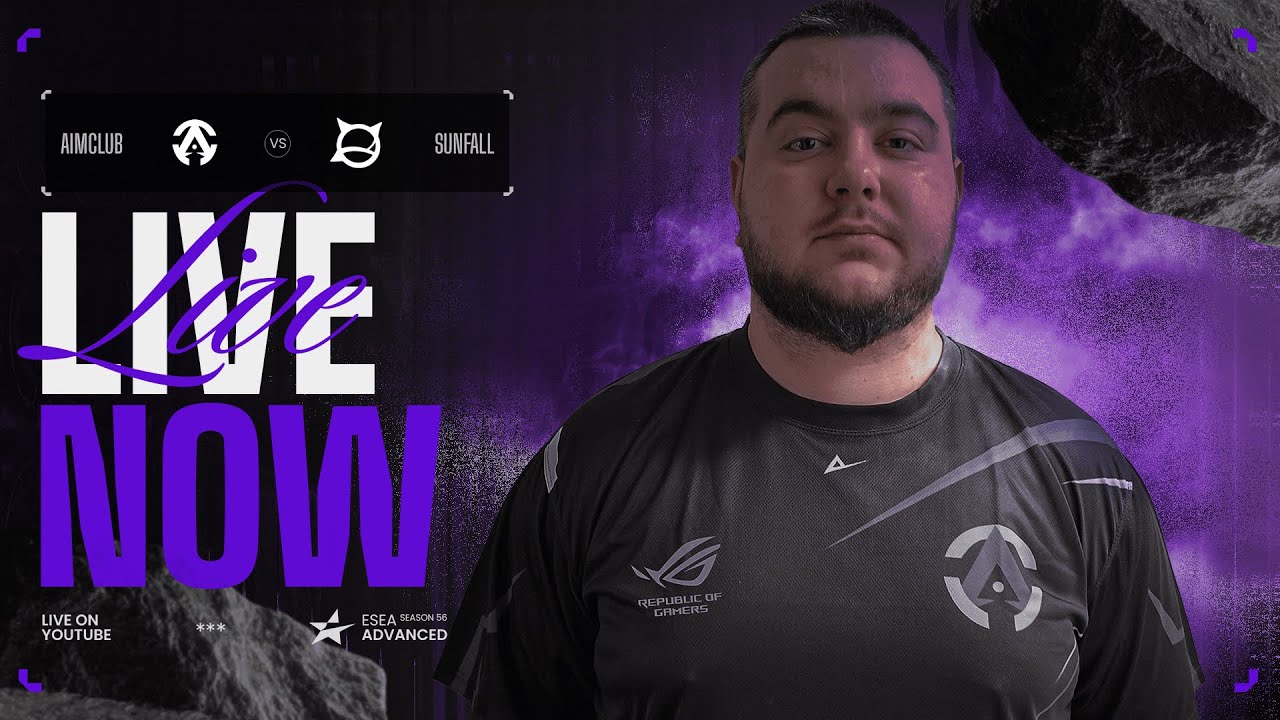 aimclub vs Sunfall | ESEA Advanced Season 56 | BO1