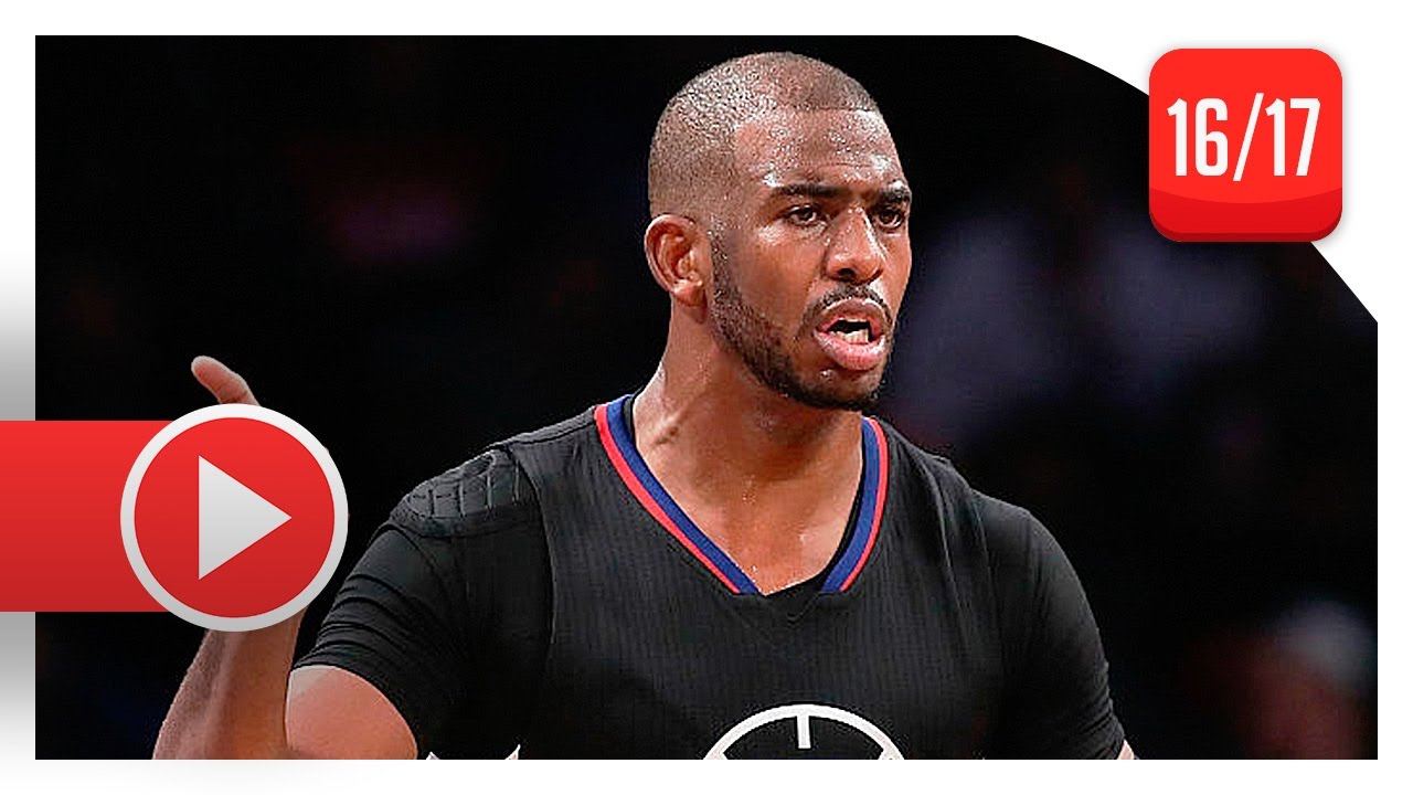 Chris Paul Full Triple-Double Highlights vs Nets (2016.11.29) - 26 Pts, 13 Ast, 10 Reb