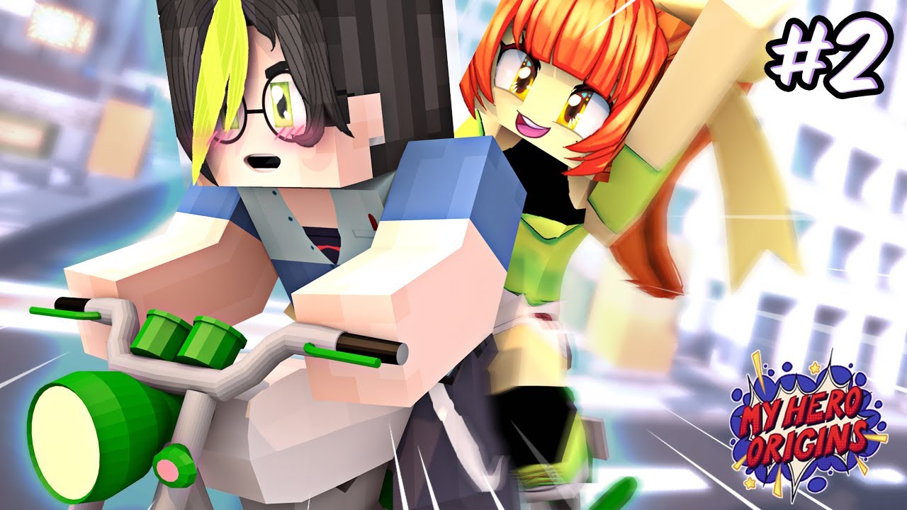 THE FIRST DAY | My Hero Origins S1 EP02 (Anime Minecraft Roleplay)