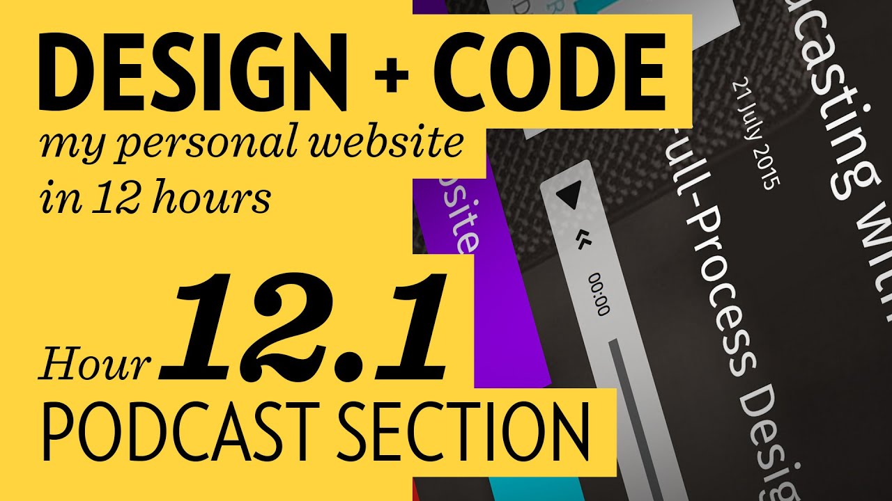 Design + Code – Hour 12.1: Embed a Podcast Player