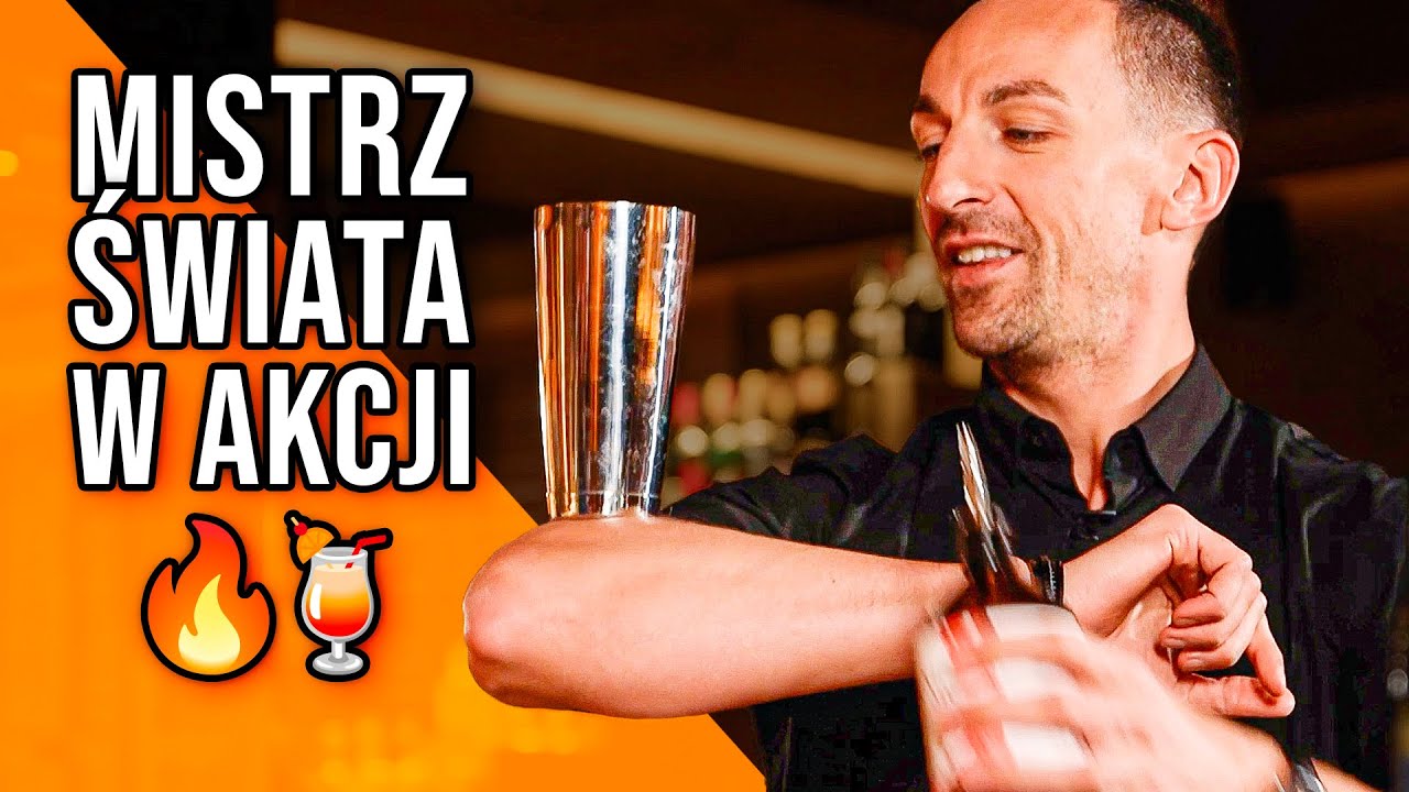 Jak 4-krotny mistrz świata podaje swoje koktajle? 🏆🍹 | Marek Posłuszny