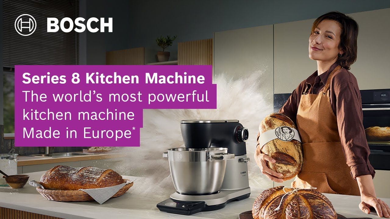 The new Series 8 Kitchen Machine | The world's most powerful kitchen machine Made in Europe*