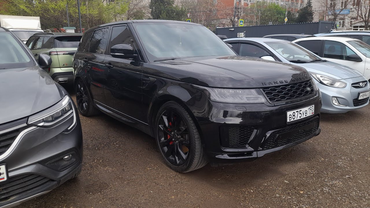 Осмотр Range Rover Sport 2022 в Краснодаре 02.04.2025