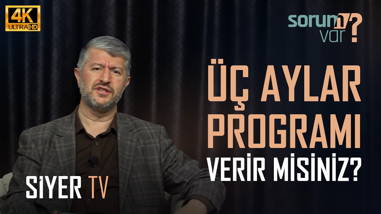 Uygulayabileceğimiz &Uuml;&ccedil; Aylar Programı Verir misiniz? | Muhammed Emin Yıldırım