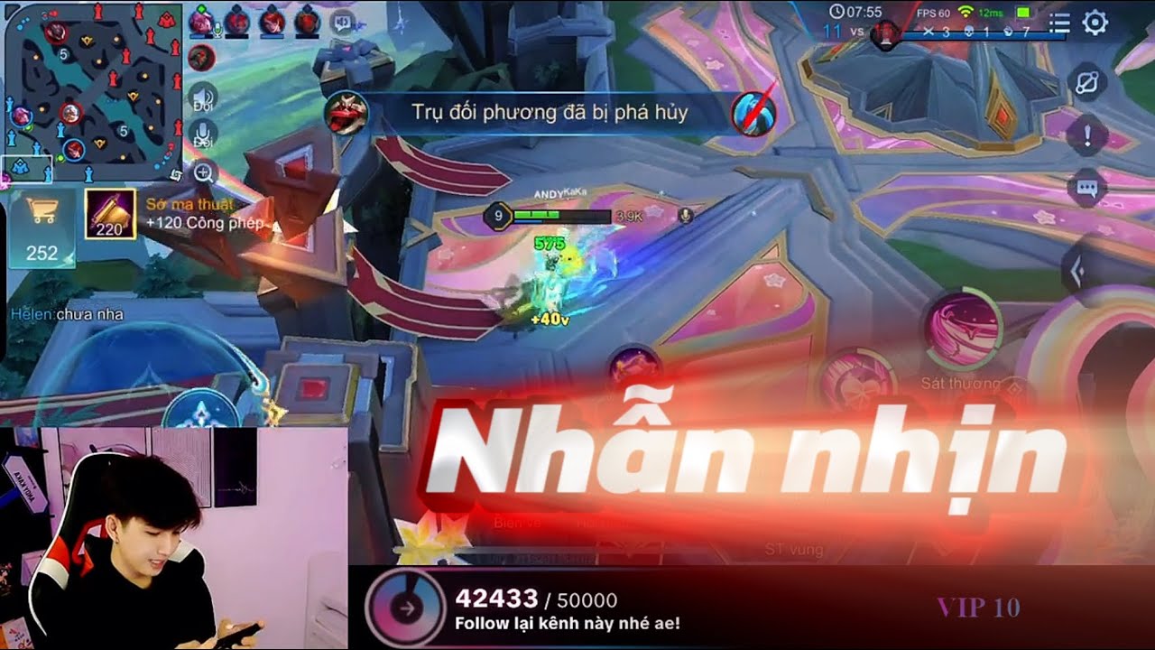 Lật kèo 3 đường với lối di chuyển đầy mãn nhãn | Andy KaKa 
