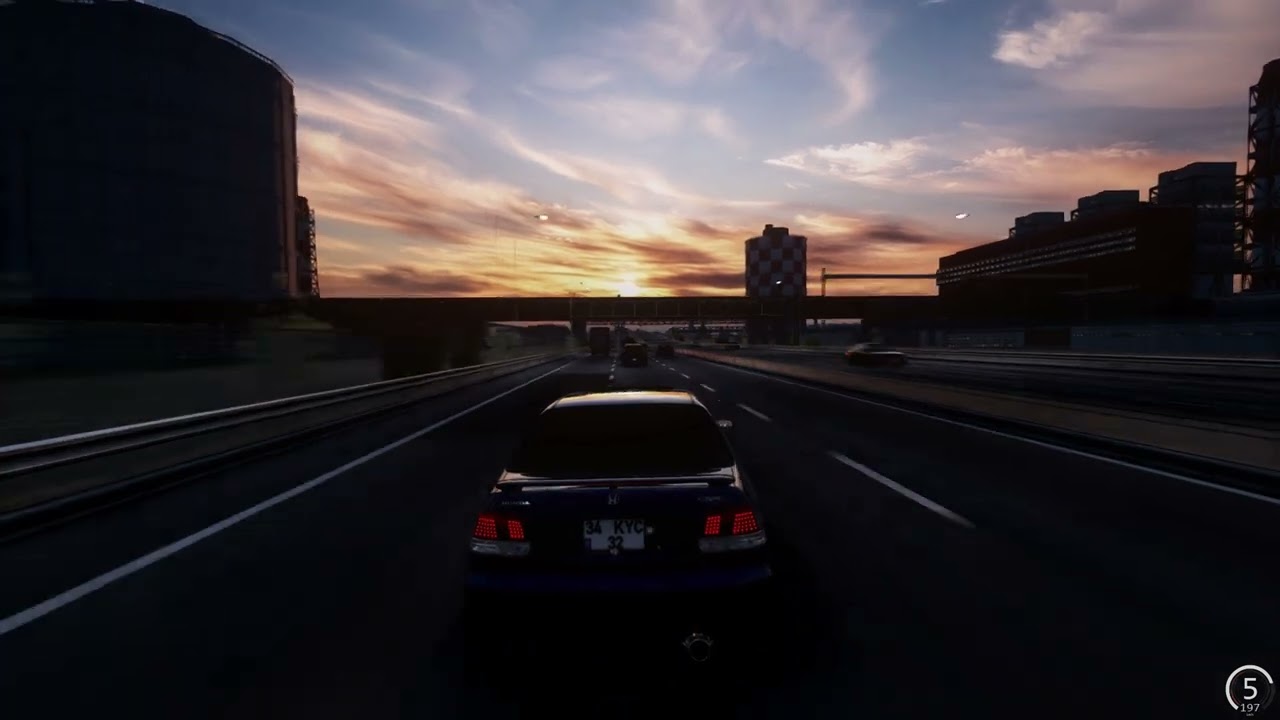Cengiz Kurtoğlu - Küllenen Aşk / Honda Civic 1.6 İes / Assetto Corsa