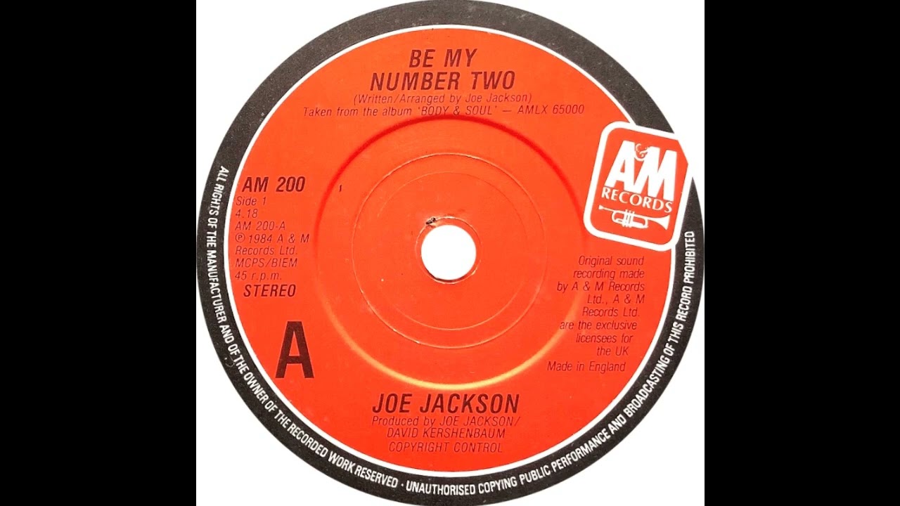 Joe Jackson - Be My Number Two