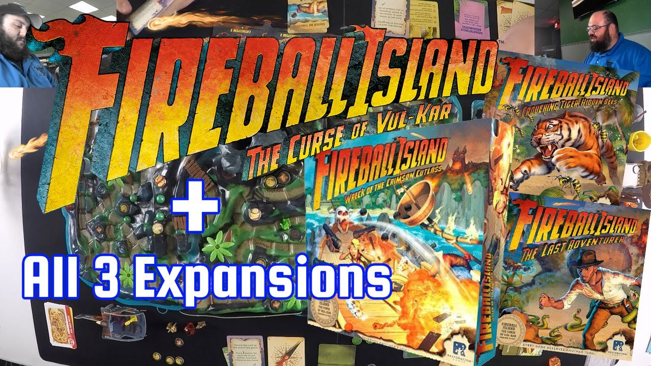 Fireball Island All Expansions