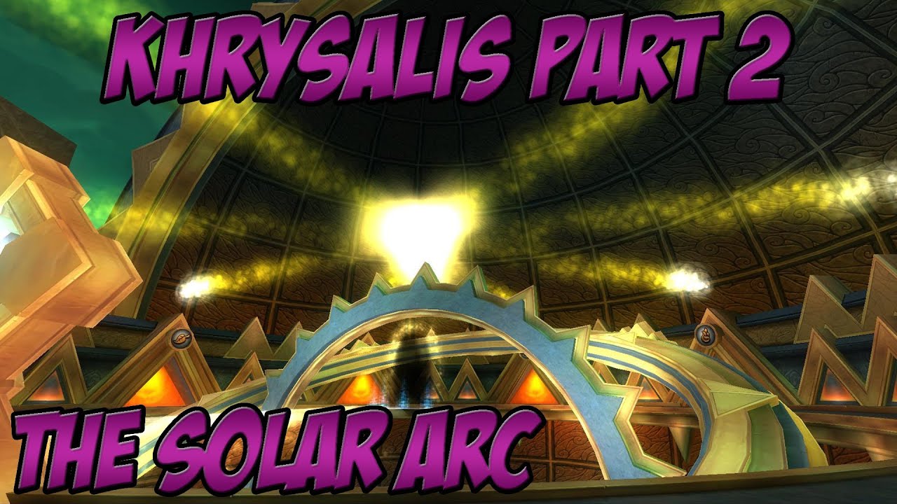 Wizard101: Хризалис, часть 2 - Солнечная дуга, новый тренер по магии теней.