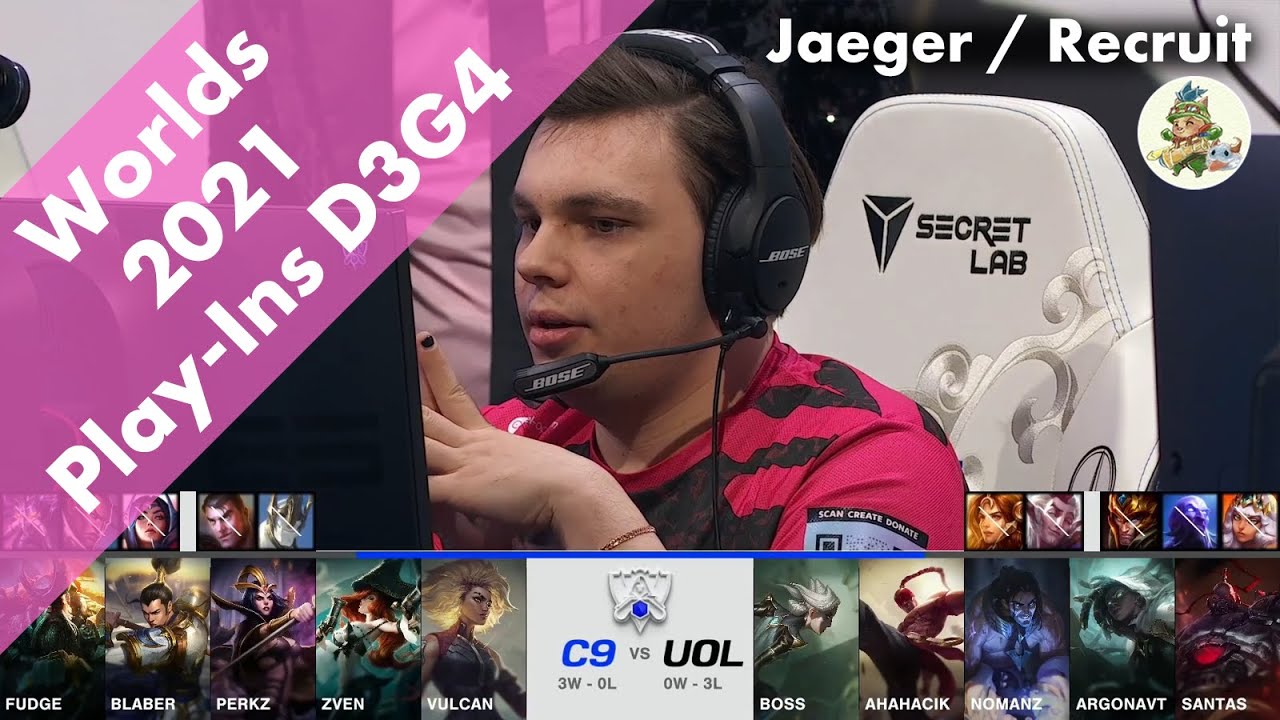 C9(Zven ミス・フォーチュン) VS UOL(Argonavt セナ) ハイライト D3G4 Group B - Worlds 2021 Play-In by YAMA