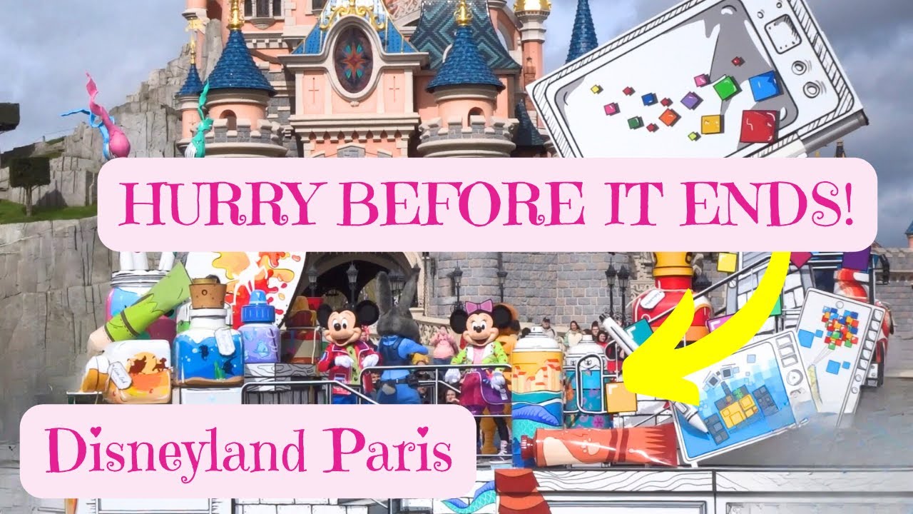 LAST SEASON of A Million Splashes of Colour at Disneyland Paris 2024