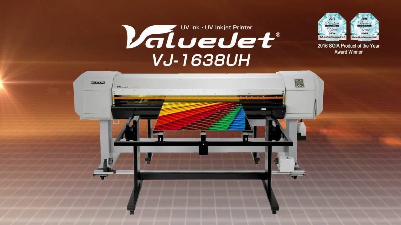 Mutoh 1638UH Mark II - Hybrid UV Printer