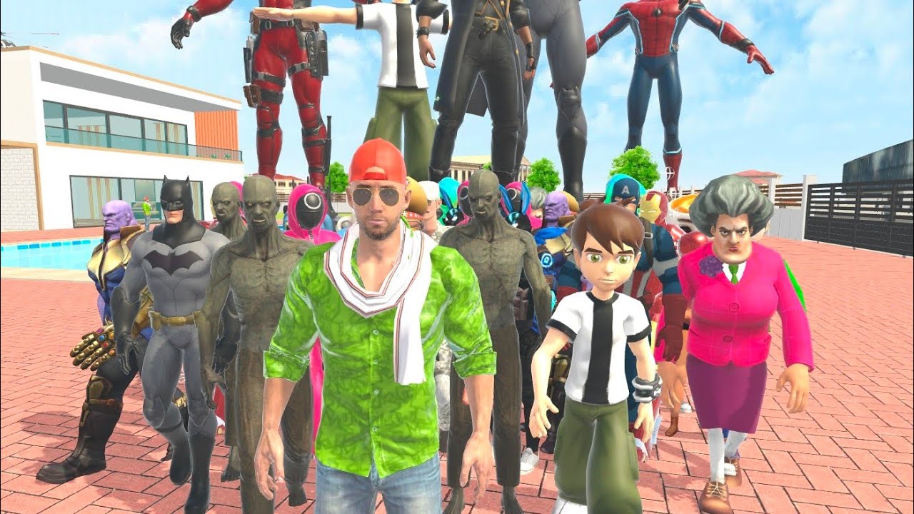 Spider Man Ka Leya Golden Car La Aya - In Indian Theft Auto Simulator / NextGenGamer