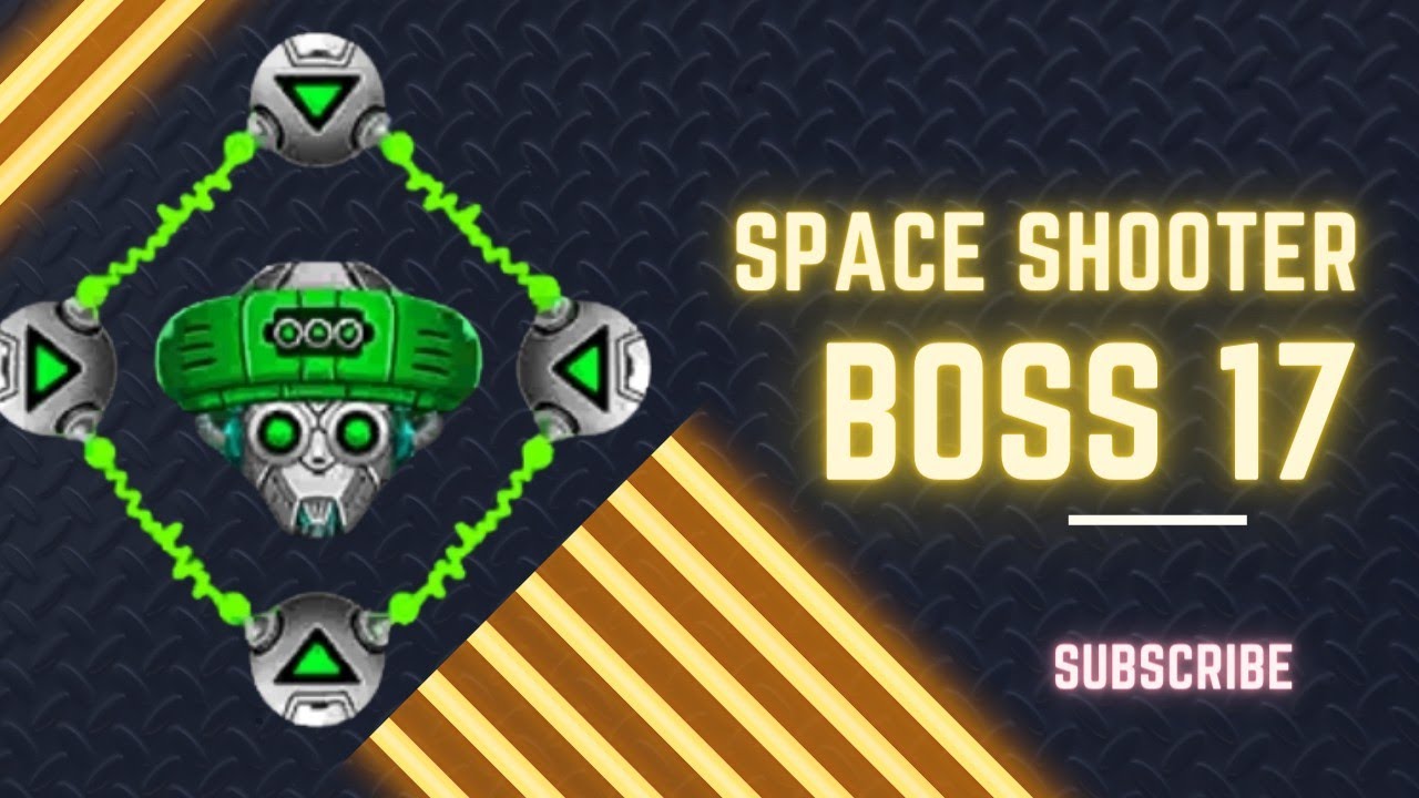 Space Shooter Galaxy Attack Boss Level 17 | Boss 17 Fight- Gameplay IOS & Android