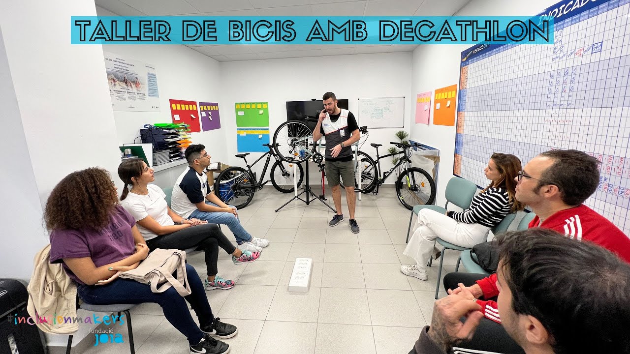 Taller de bicis amb Decathlon