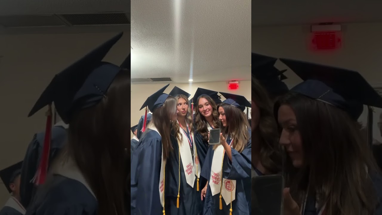 We graduated!!! #senior #fypシ゚viral #2025 #graduation #fyp #viralvideo #gradstudents