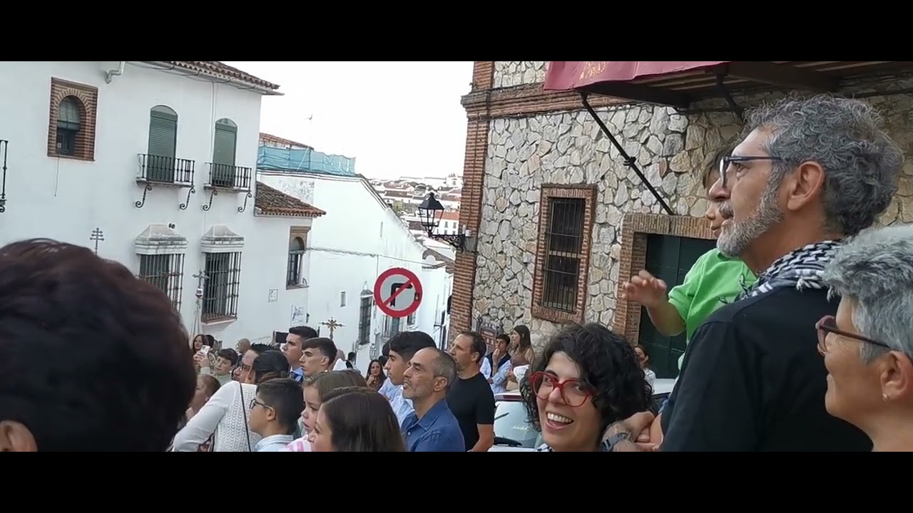 Aracena 2025 Virgen del Rosario los campanilleros de Aracena 