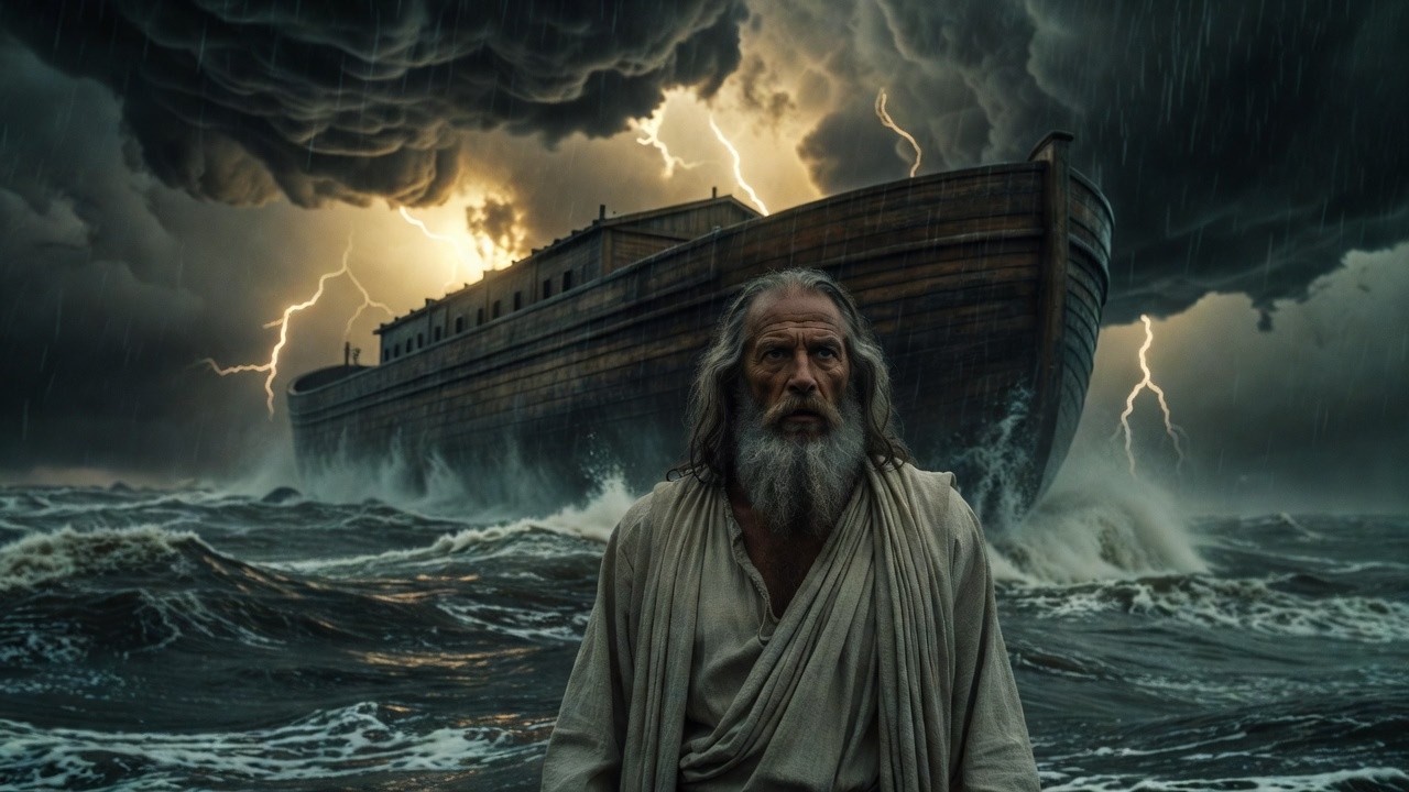 Noah’s Ark – The Complete Story of the Great Flood | Faith, Obedience, and Salvation #god #noah