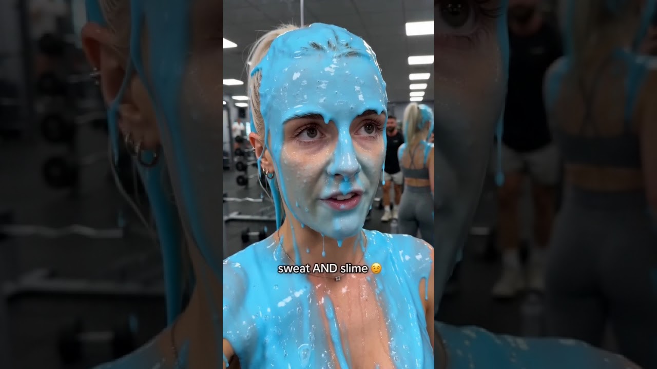 Alice getting slimed every day until 5k - day 18 #messy #funny #slimed #challenge