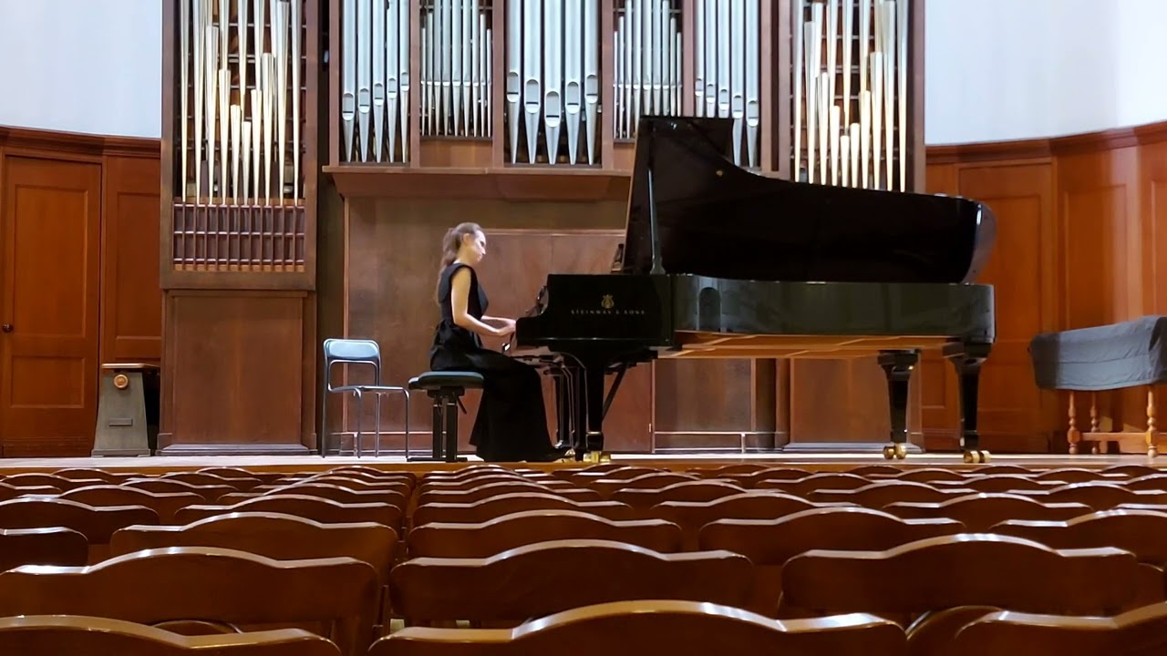 J. Haydn. Sonata (Divertimento) №12 in A major, Hob XVl 12. Anastasia Riasanow - Piano
