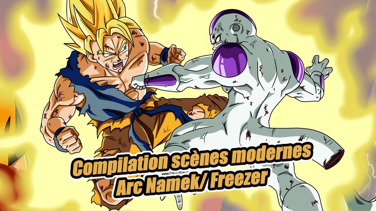 Compilation sc&egrave;nes modernes saga Freezer