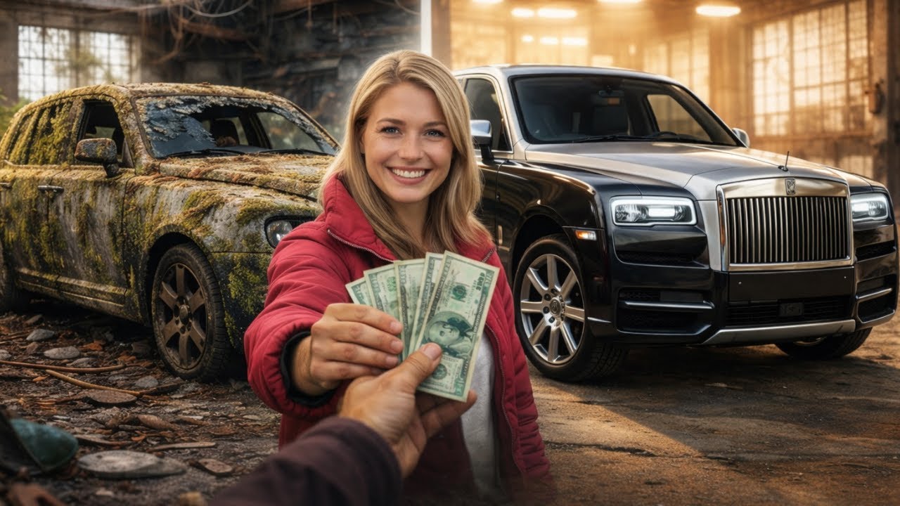 Abandoned Rolls Royce Cullinan — Luxury SUV Restoration