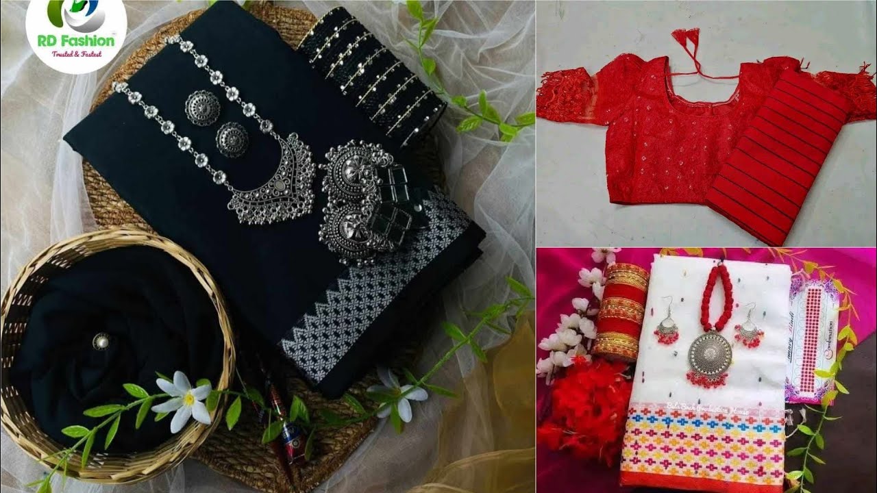 নতুন ডিজাইনের শাড়ি কম্বো কালেকশন ২০২৫। New saree collection 2025 online shopping #fahmidasdream