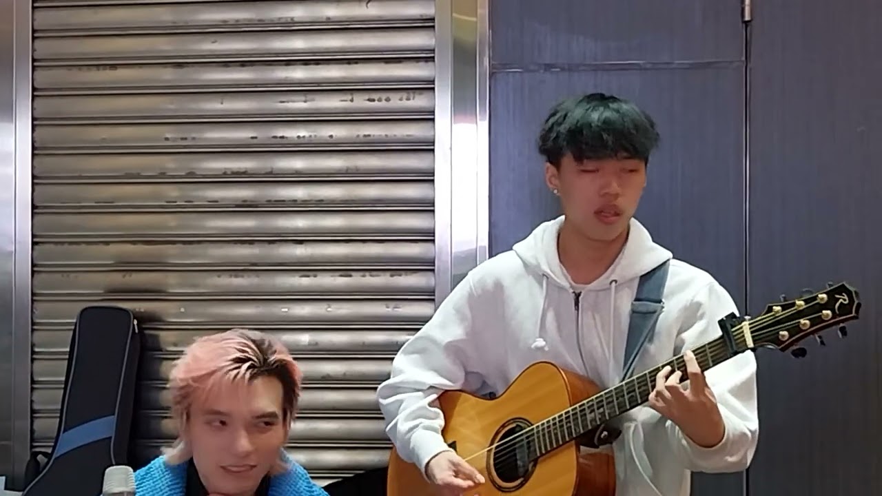 13-2-2026 🌃 Andy_Chan 阿田/Justin_Chiu lok y_s_lam...... Busking 🎶🎤🎸🎹🥁🔊 + 🛣
