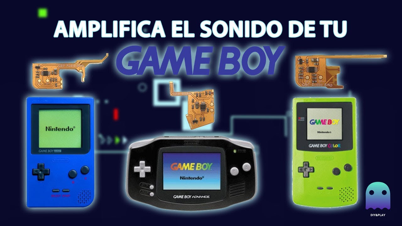 Game Boy - Mod amplificador sonido en GBP/GBC/GBA
