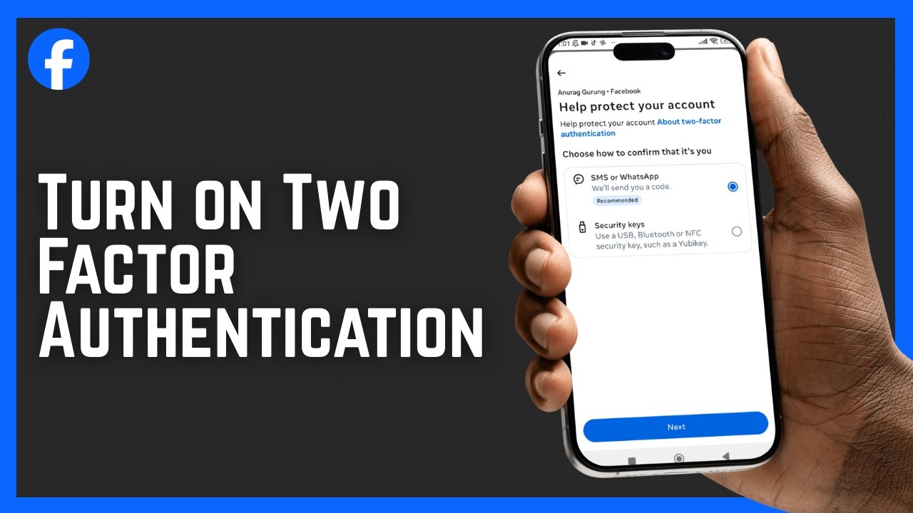 How to Turn on Two Factor Authentication on Facebook? 2026