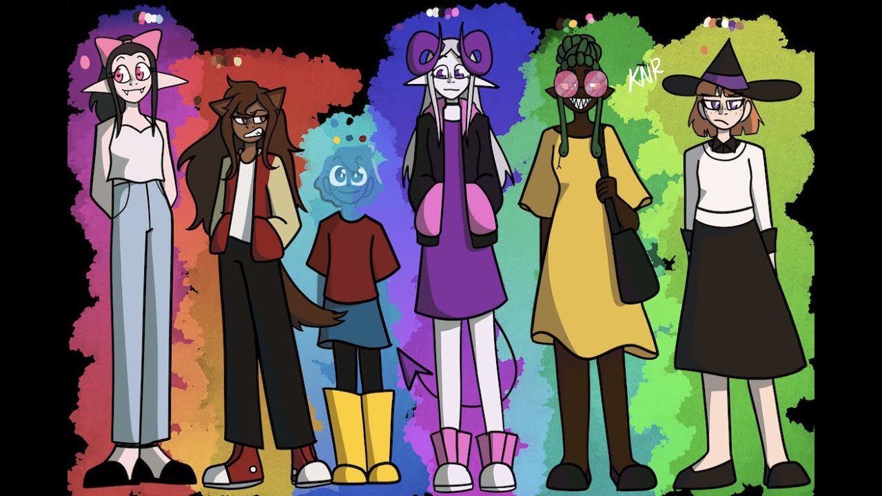 talking about my ocs