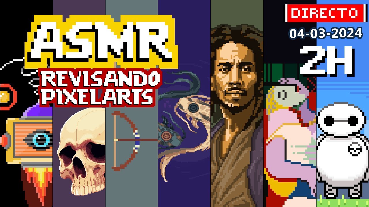 🎮 Noche de creatividad y relax revisando los pixelarts de mis fans [DIRECTO 04/03/2024]