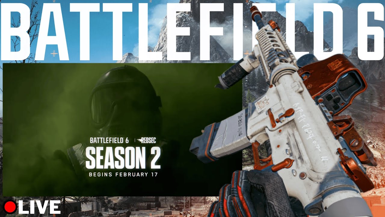 🔴Battlefield 6 LIVE | SEASON 2 WAITING ROOM, GRIDING WEAPON MASTERIES!! | PS5 Gameplay