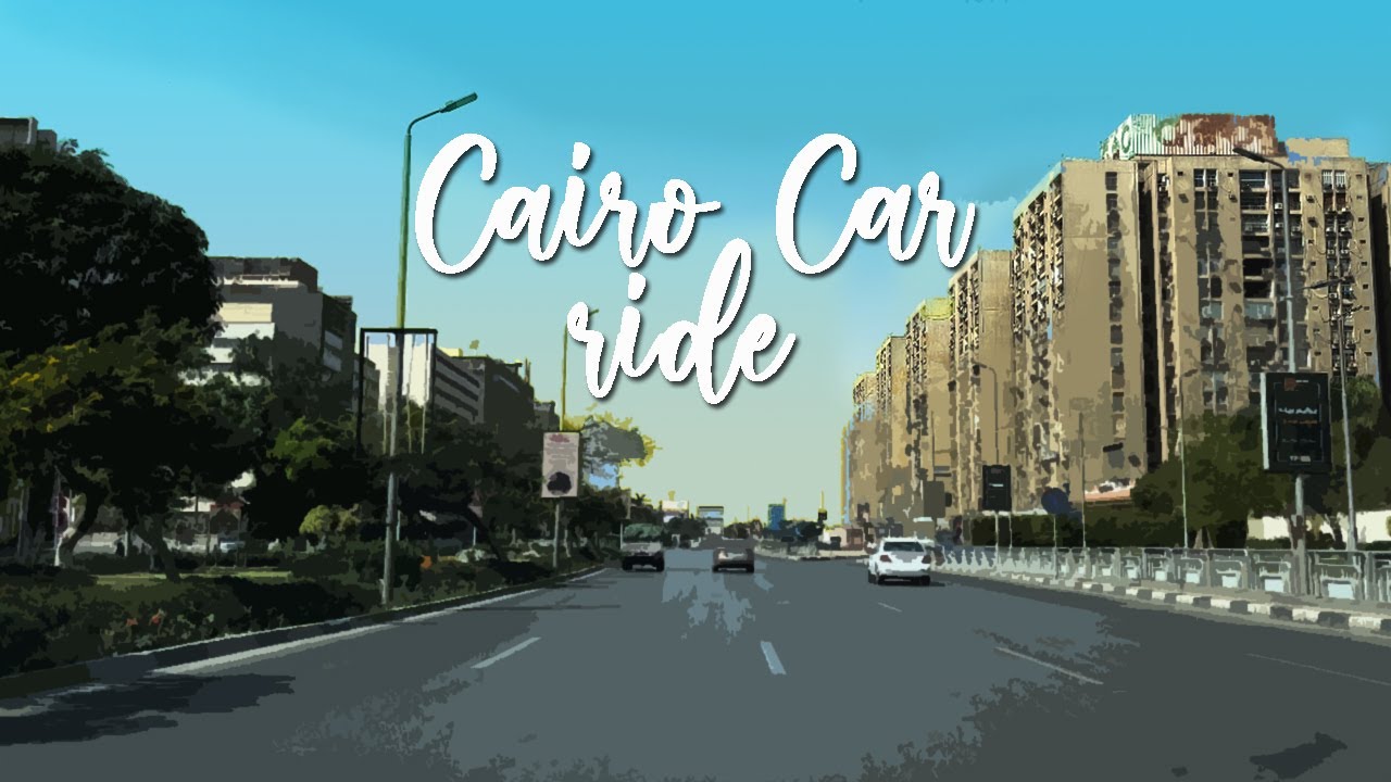 Egypt, Cairo ,4k Car ride from Heliopolis to Zamalek ,Friday 5th of May 2023 , 10 am.