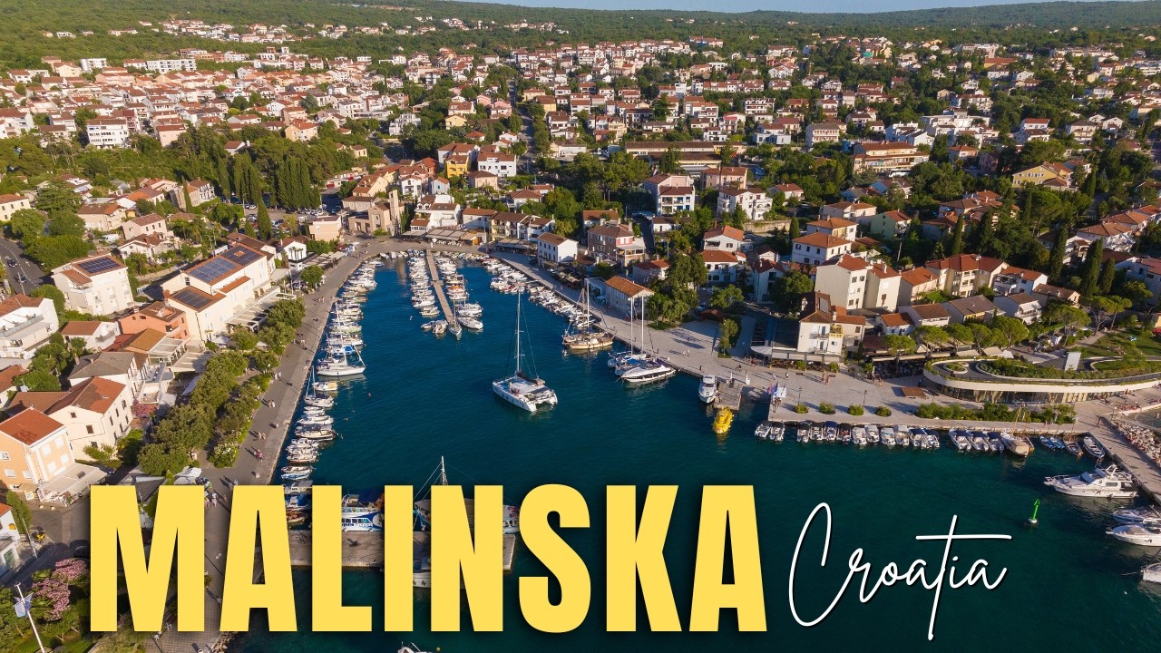 Discover Malinska – Seaside Charm on Krk Island, Croatia