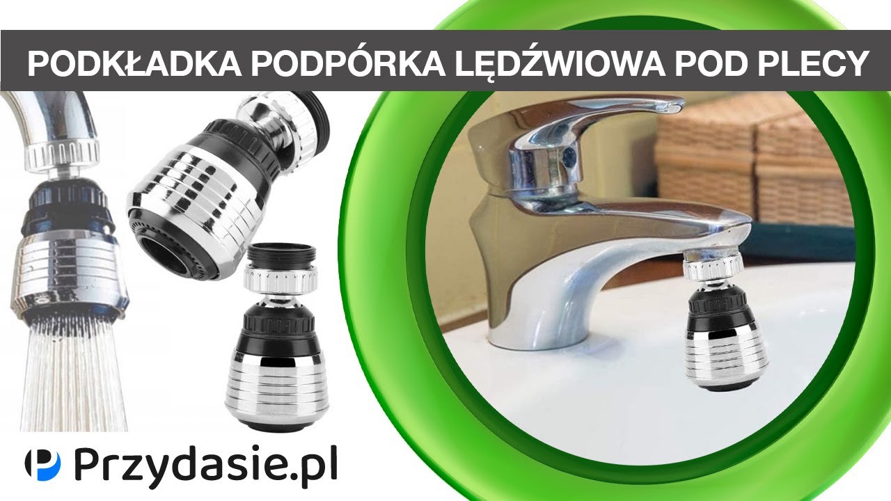 Perlator przedłużka do kranu baterii ruchoma 360 #4584 | PrzydaSiePL