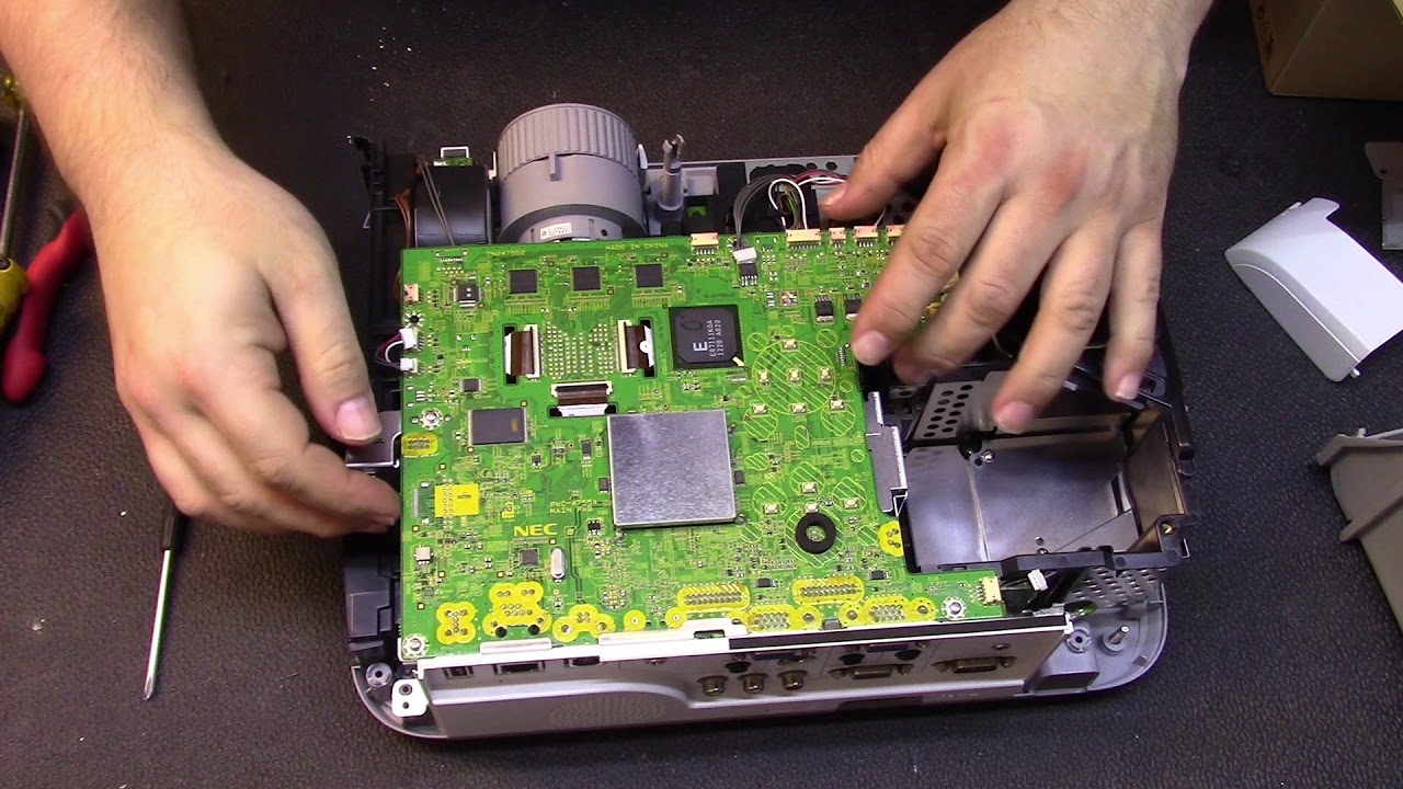 NEC M300X LCD Projector Repair/Diagnosis