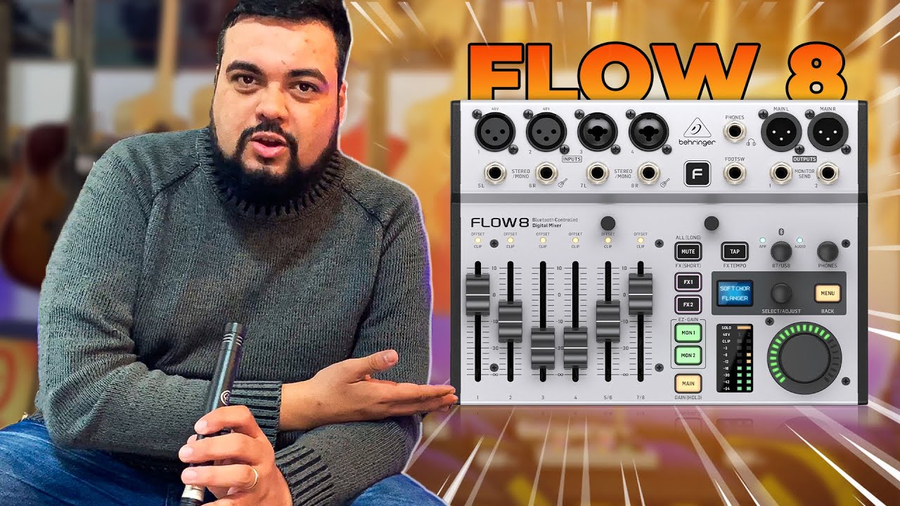 A MENOR MESA DIGITAL DO MUNDO REVIEW FLOW 8 - SONORA LOJA