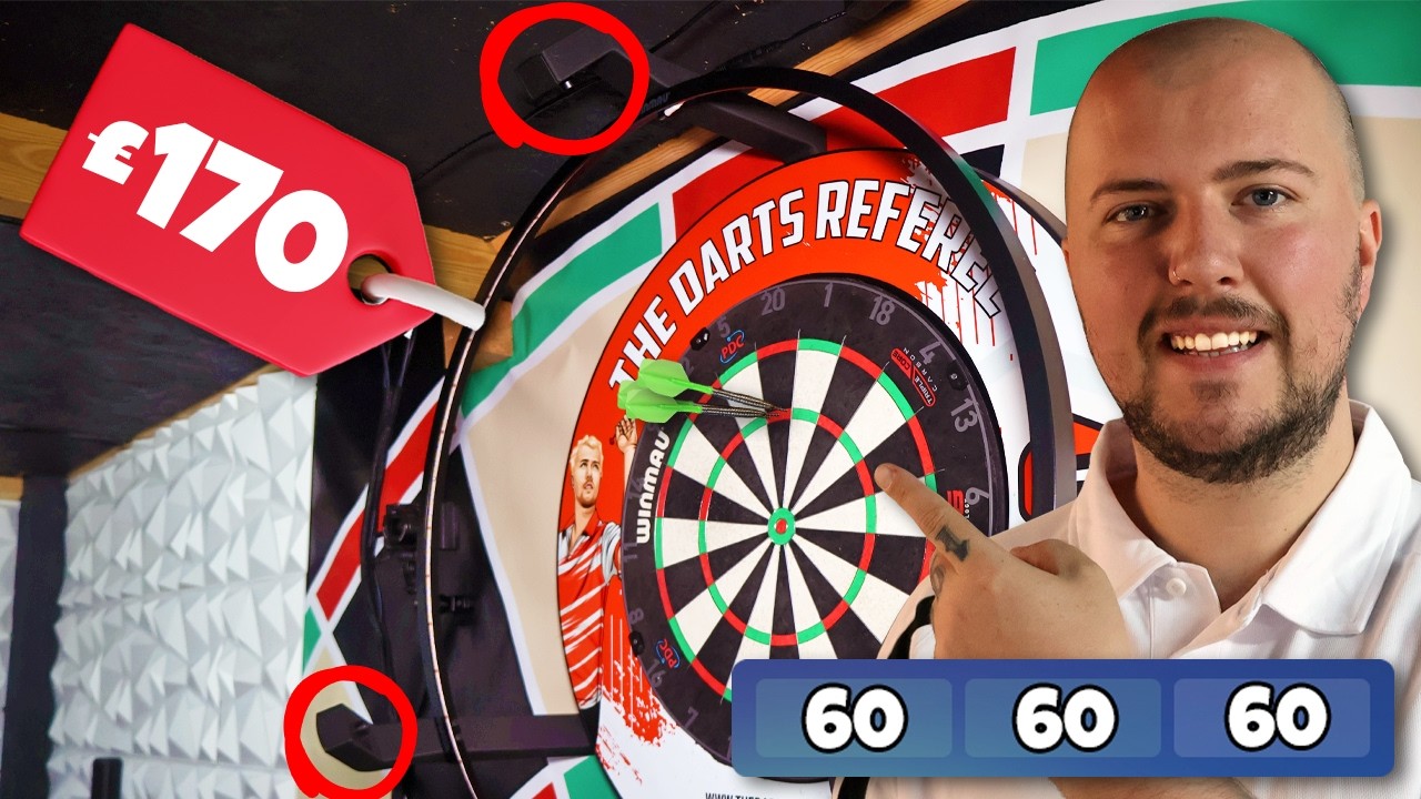 I SPENT &euro;200 ON A SELF COUNTING DARTBOARD SURROUND! AutoDarts