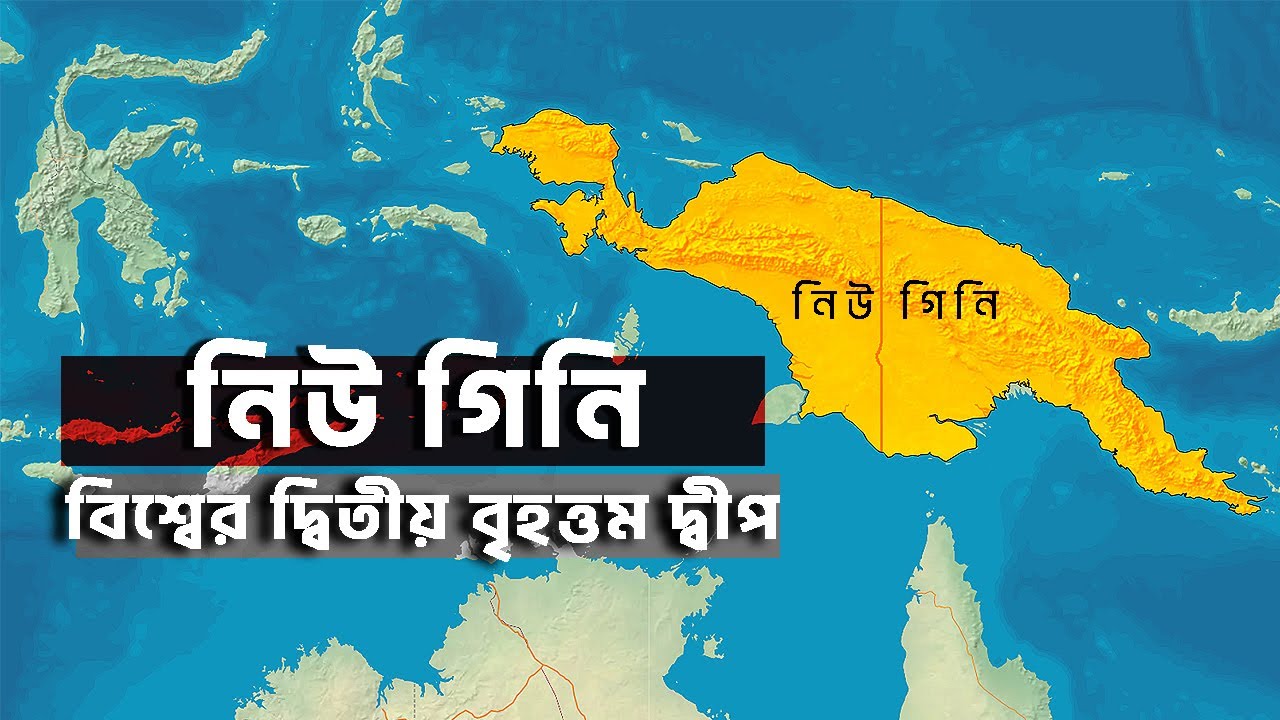 বিশ্বের দ্বিতীয় বৃহত্তম দ্বীপ নিউ গিনি | আদ্যোপান্ত | World's Second largest Island New Guinea