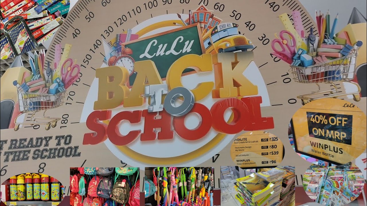 lulu mall trivandrum | back to school | lulu hypermarket | offers & price | discount |