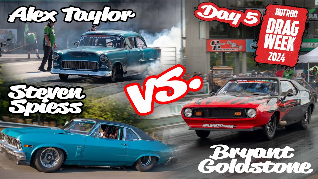 Three way battle for drag week overall win comes down to the last passes!