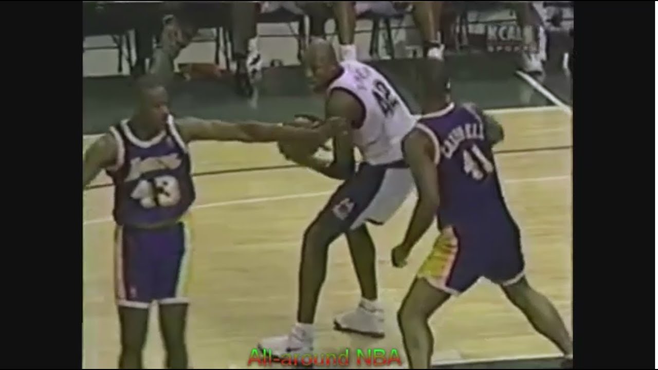Vin Baker 25 Points 4 Ast Vs. Lakers, 1996-97.