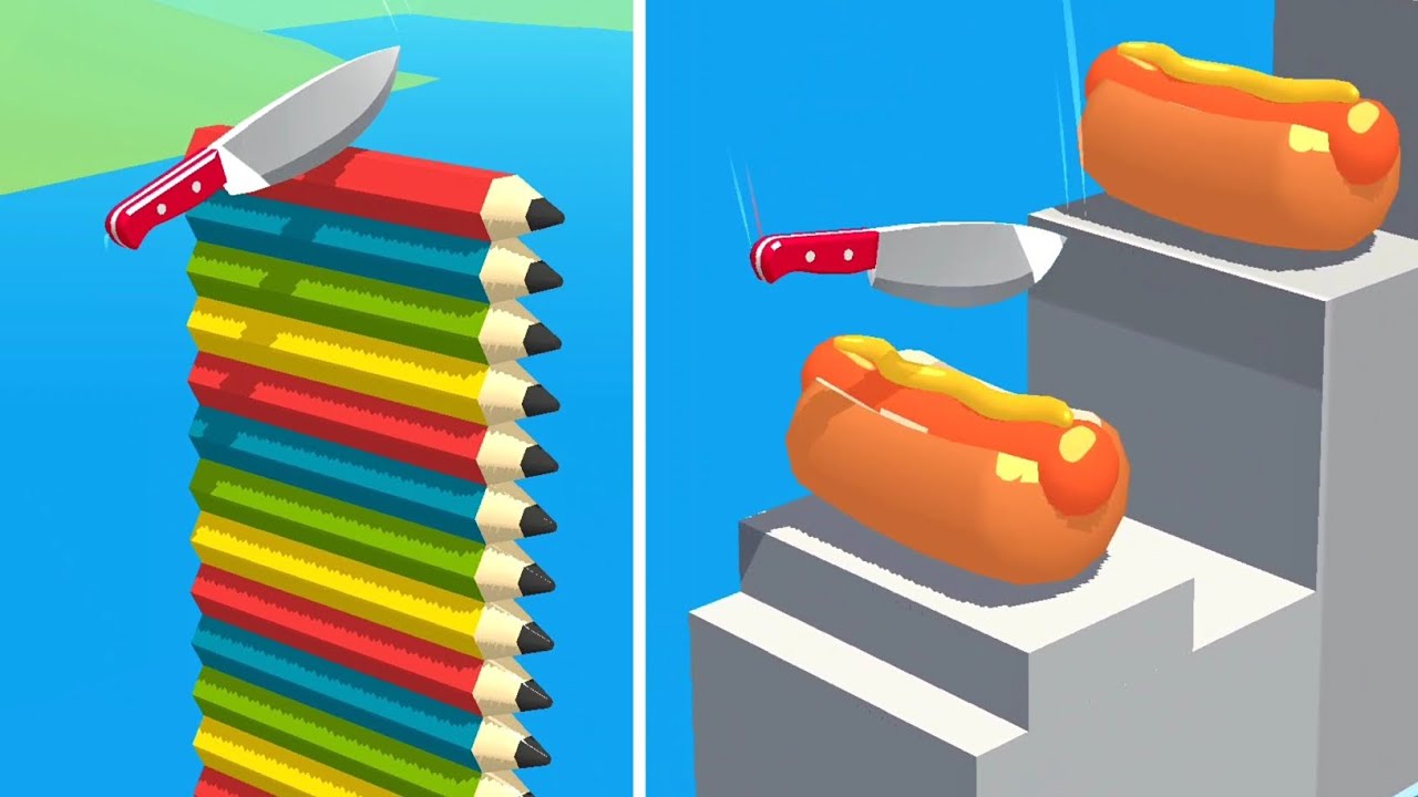 Slice It All Game! Very Satisfying and Relaxing ASMR Slicing Video NEW UPDATE