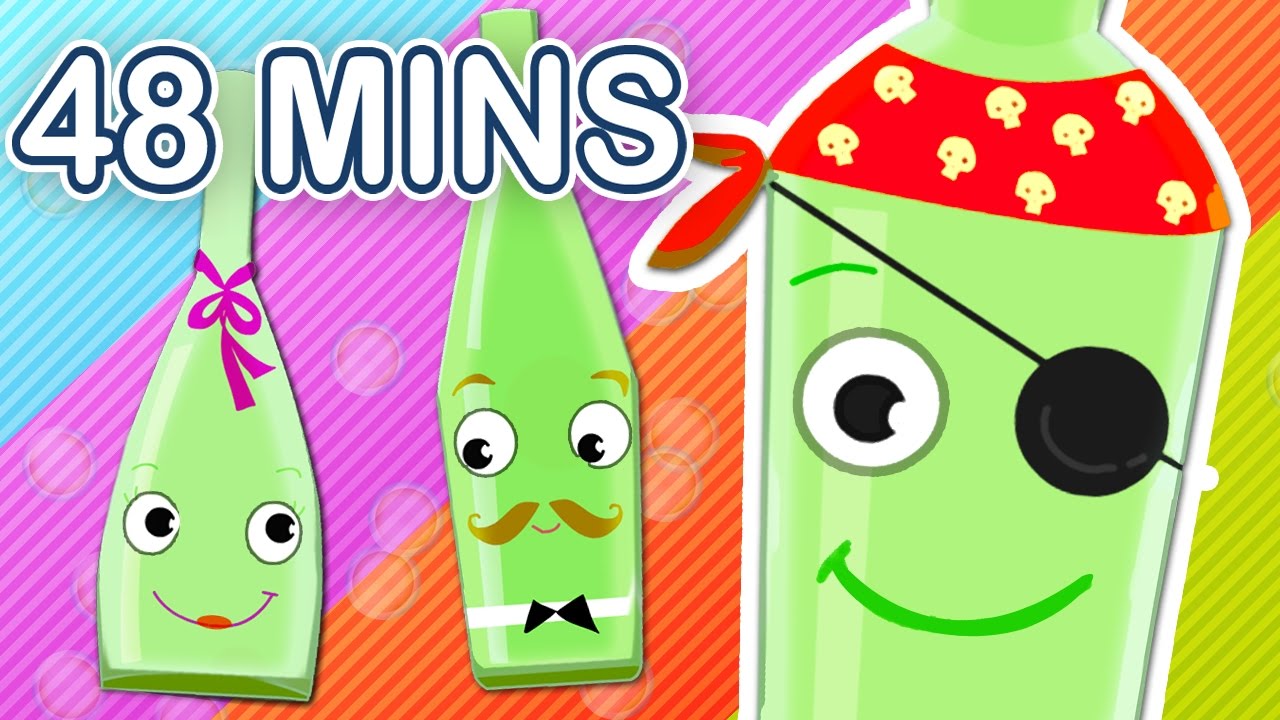 10 GREEN BOTTLES! + More Kids' Songs! Fantastic Nursery Rhymes Collection