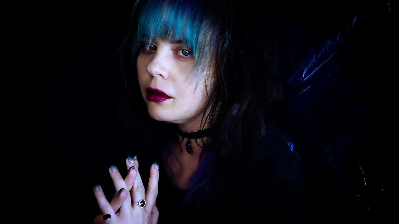 ASMR |  🖤 Dark Angel Comes to Take You Away #asmr #roleplay #asmrroleplay #gothic