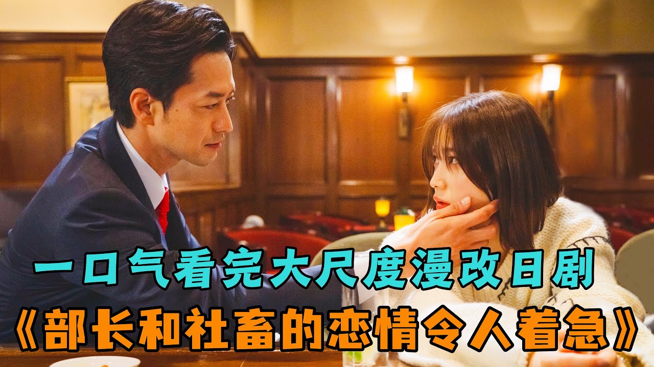 一集就推倒，一口气看完大尺度漫改日剧《部长和社畜的恋情令人着急》中村由利佳，竹财辉之助主演。#大鱼解说