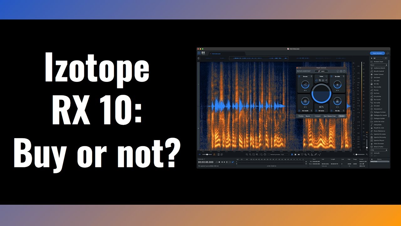 Izotope RX 10: Should you buy or not?