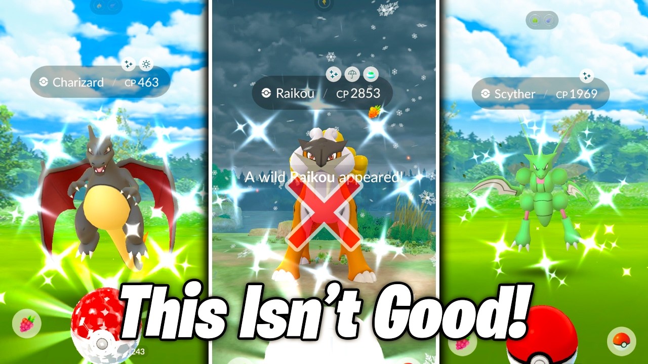BAD NEWS FOR SHINY HUNTERS IN POKEMON GO! WILD Legendary Pokemon are GONE!