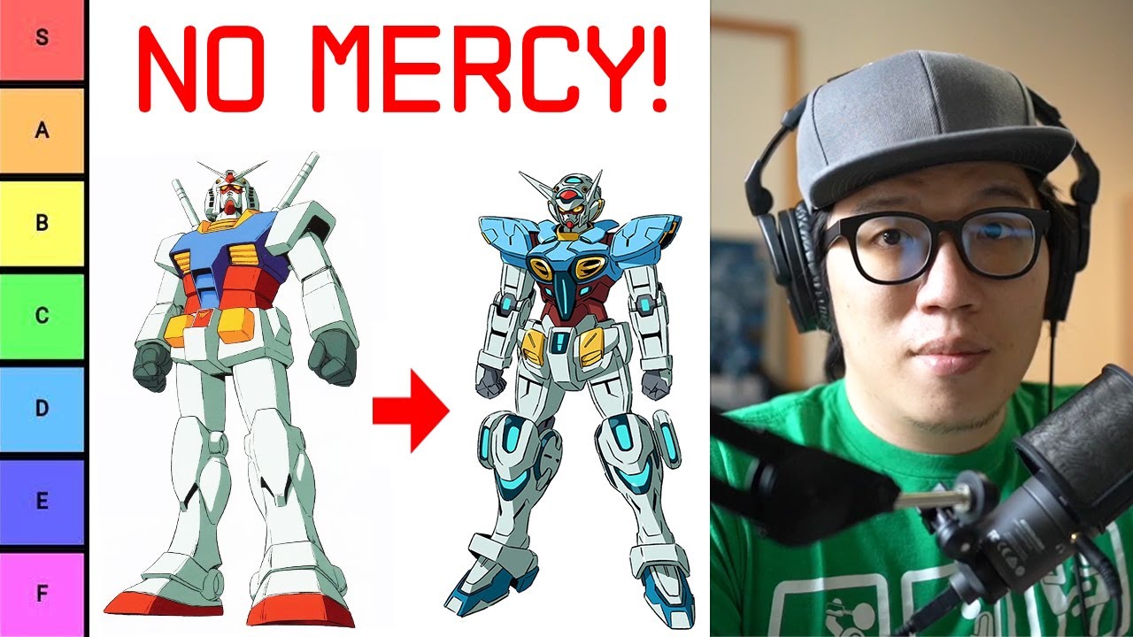 The most accurate GUNDAM TIER List [Main Gundams]